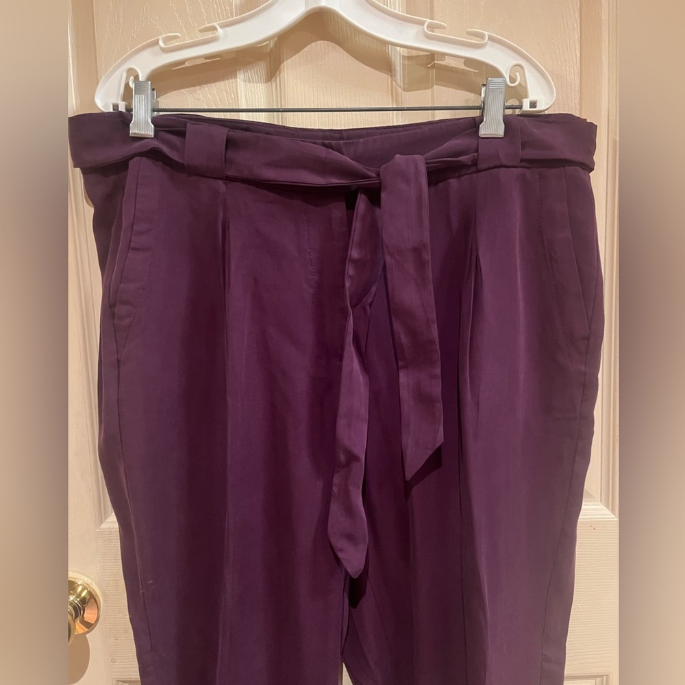 Women’s Addition Elle Pants Eggplant Colour Size 14 - Picture 2 of 5